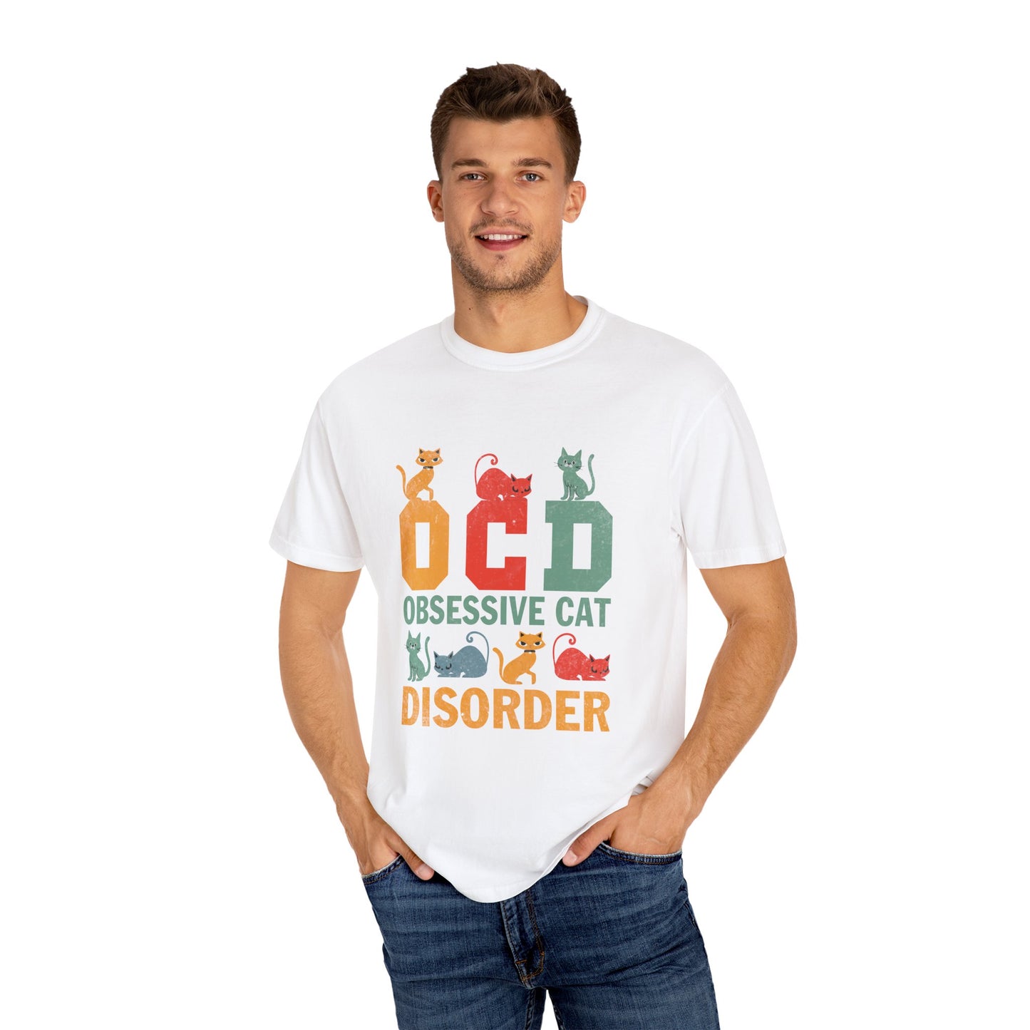OCD Obsessive Cat Disorder T-Shirt