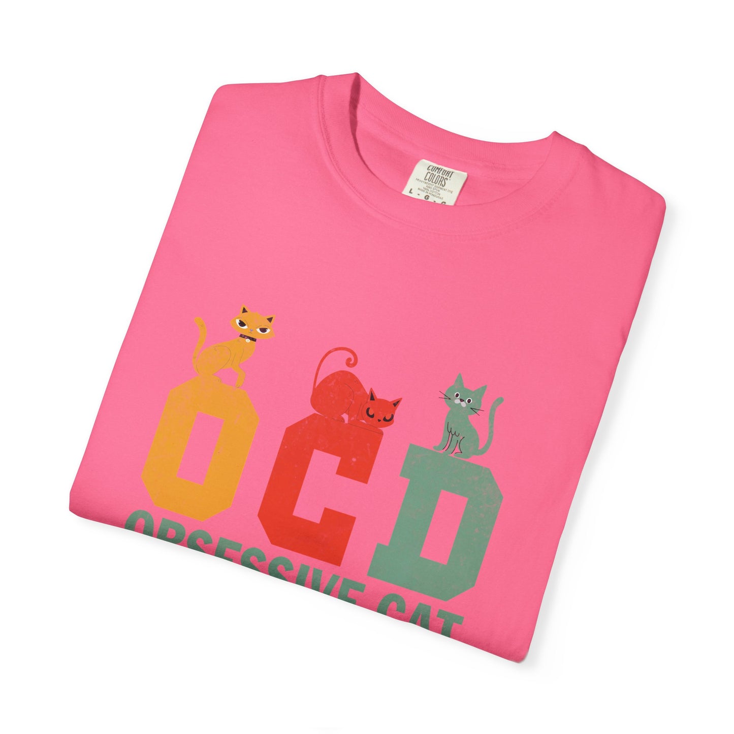 OCD Obsessive Cat Disorder T-Shirt