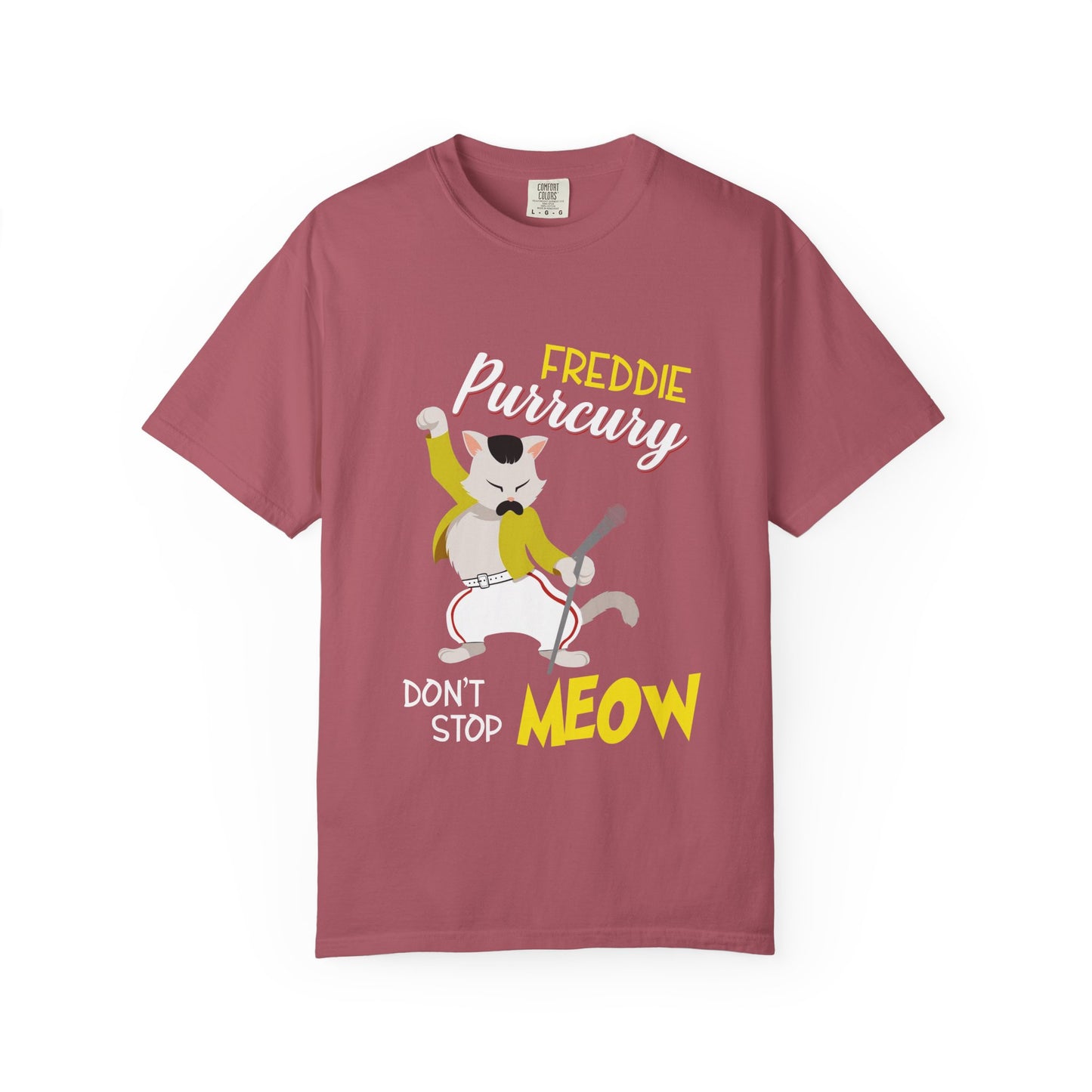 Freddie Purrcury Don’t Stop Meow T-Shirt