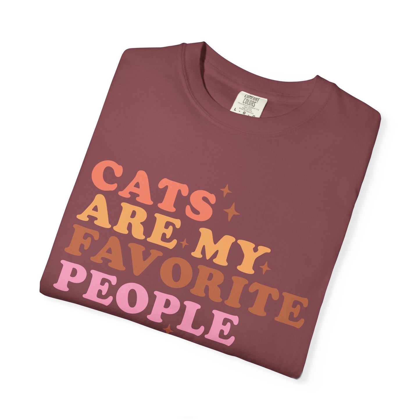 Cats Are My Favorite People T-Shirt