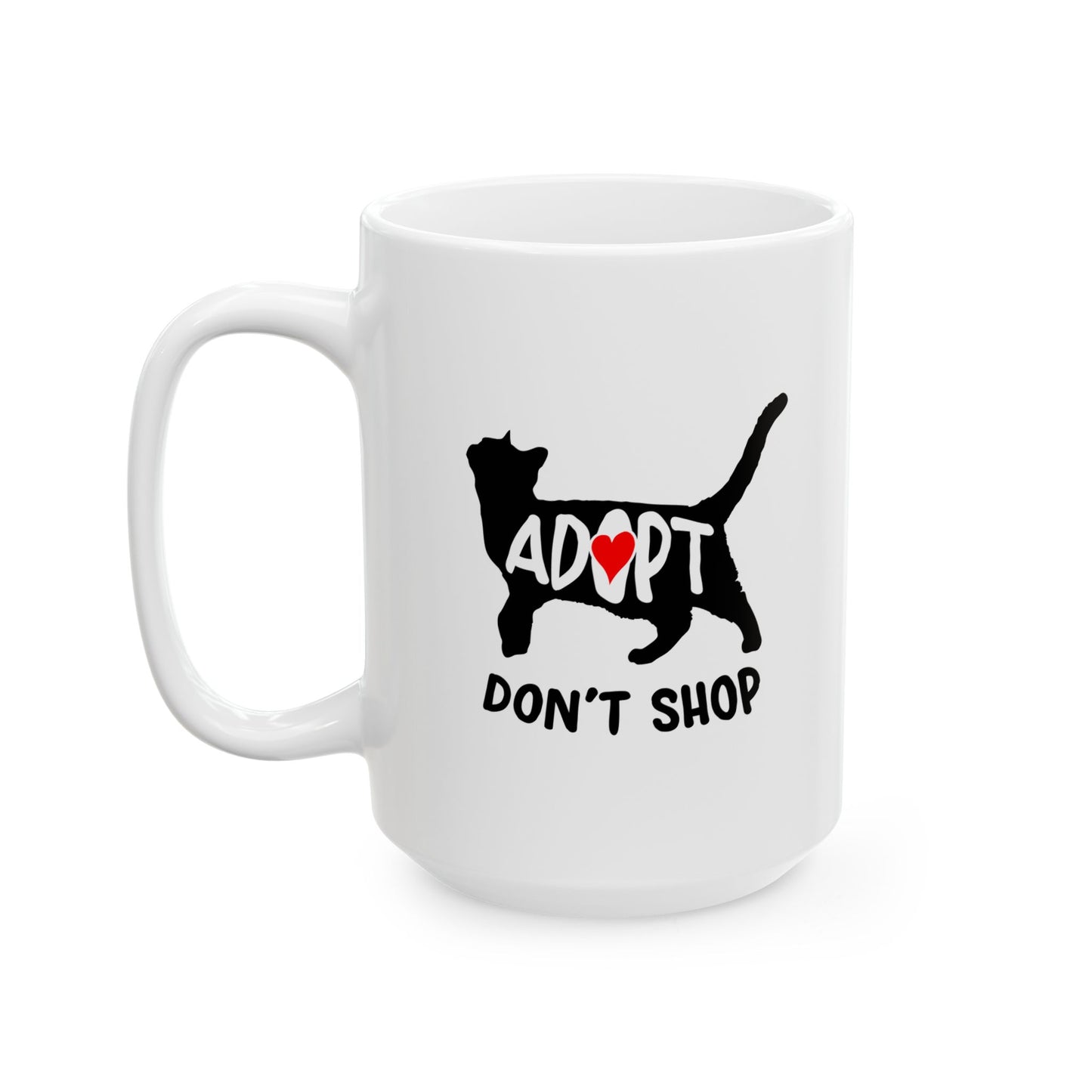 Adopt Don’t Shop Coffee Mug