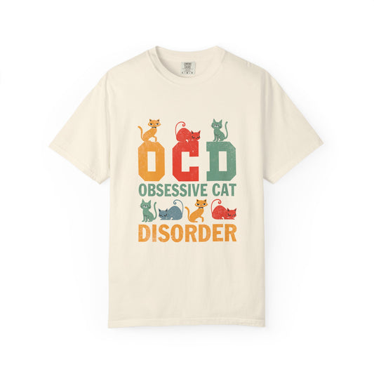 OCD Obsessive Cat Disorder T-Shirt