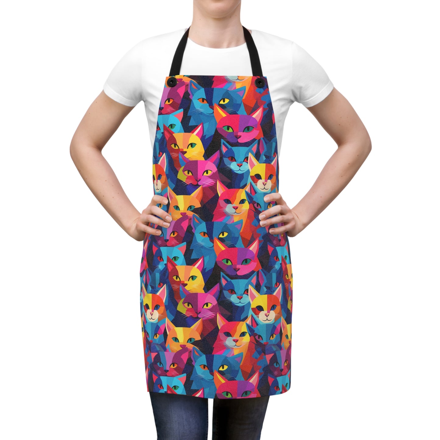 Prismatic Paws Apron