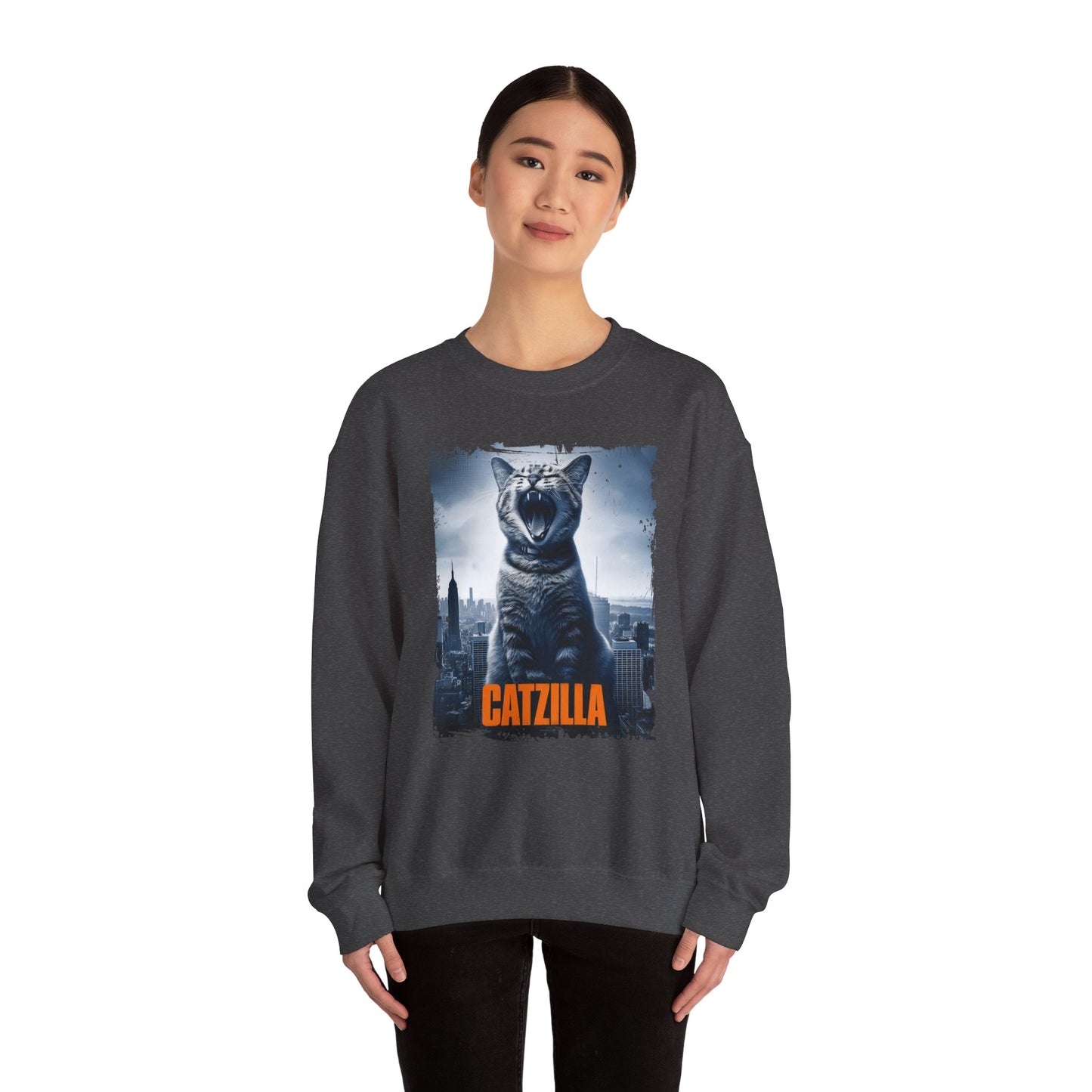 Catzilla Movie Crewneck Sweatshirt