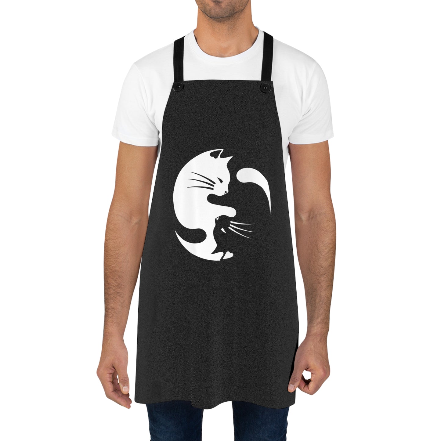 Yin Yang Kitties Apron