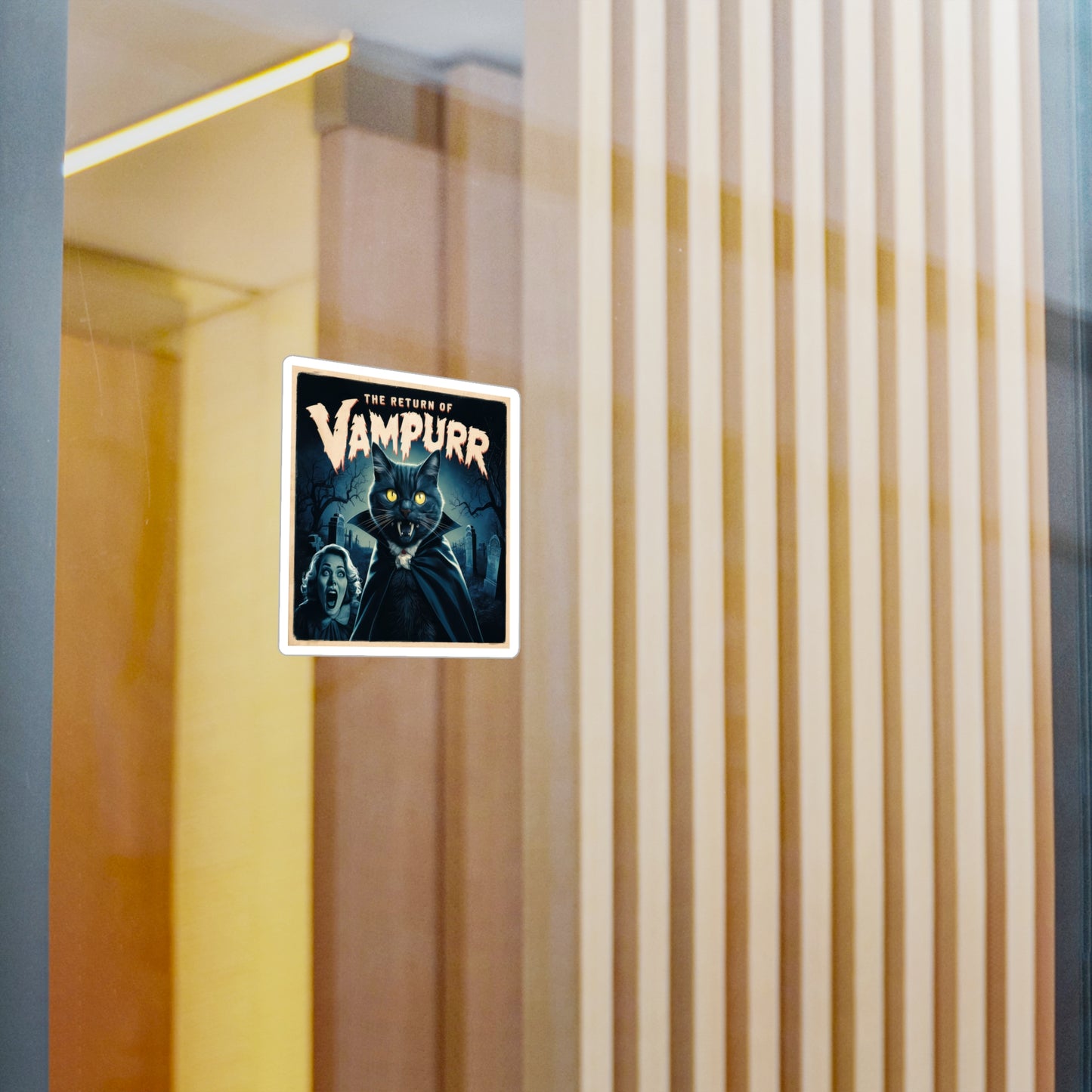The Return Of Vampurr Movie Vinyl Decal