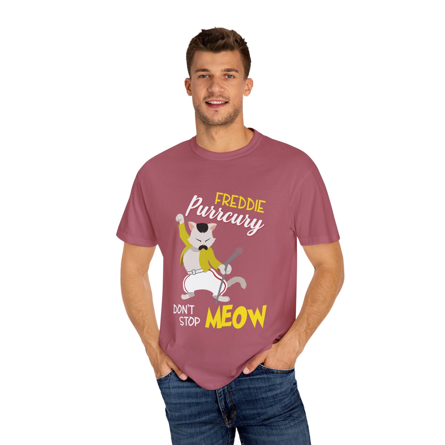 Freddie Purrcury Don’t Stop Meow T-Shirt