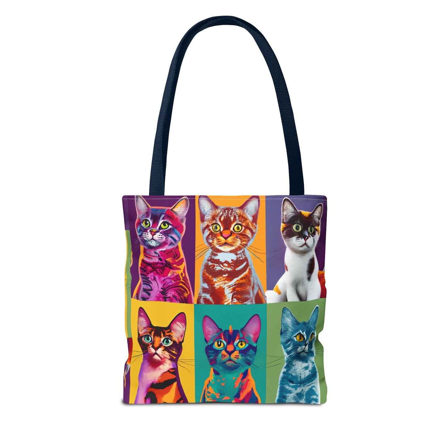 Catty Warhol Tote Bag