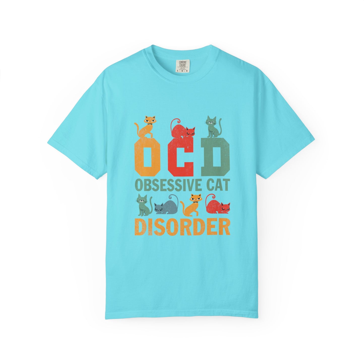 OCD Obsessive Cat Disorder T-Shirt