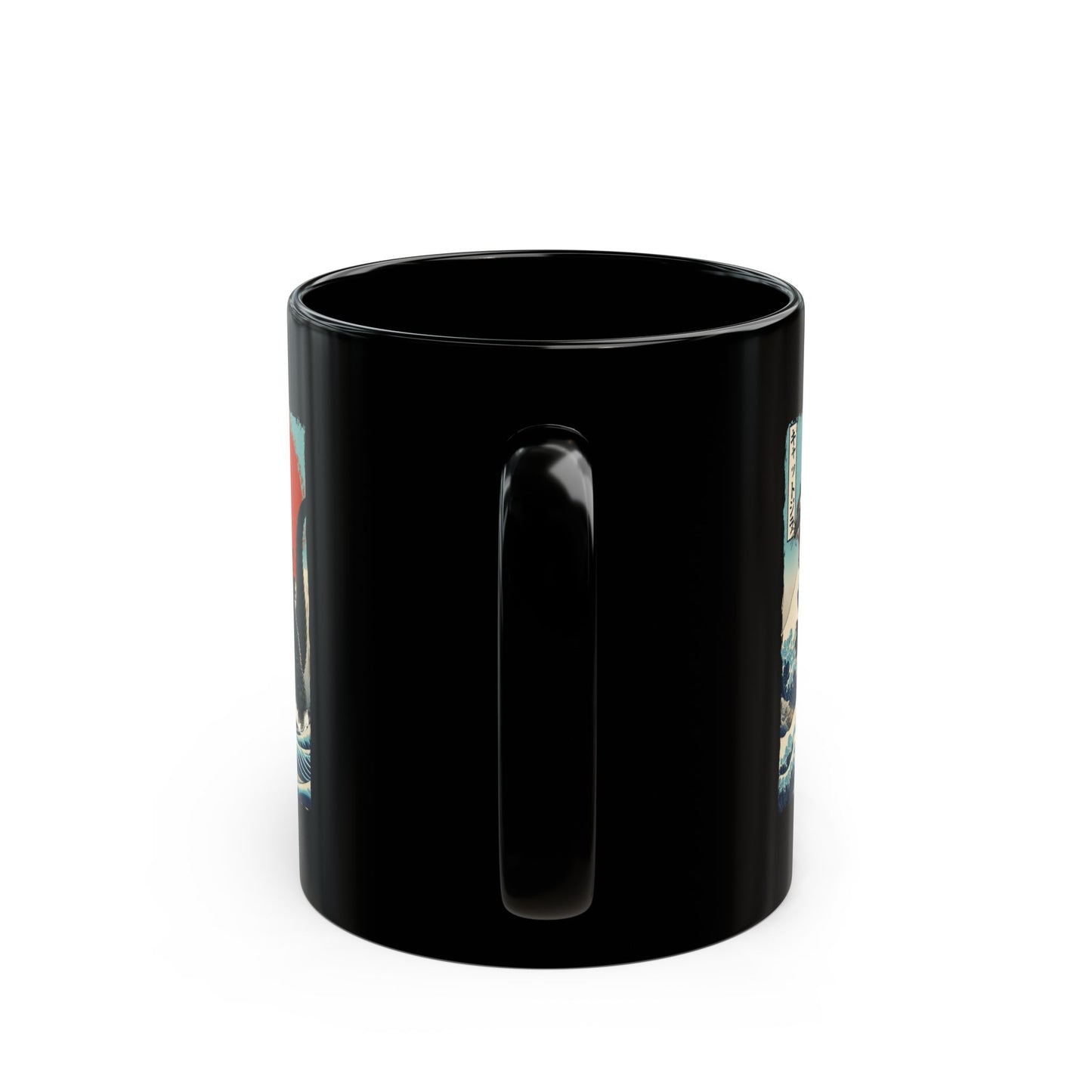 Catzilla Japanese Art Coffee Mug