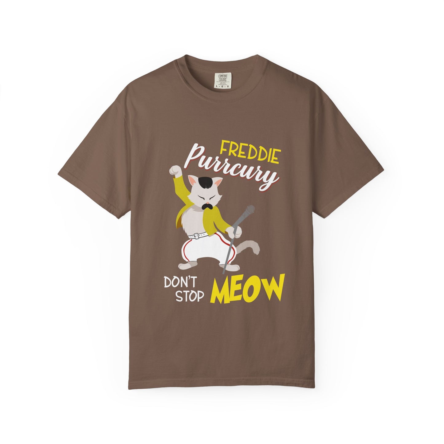 Freddie Purrcury Don’t Stop Meow T-Shirt