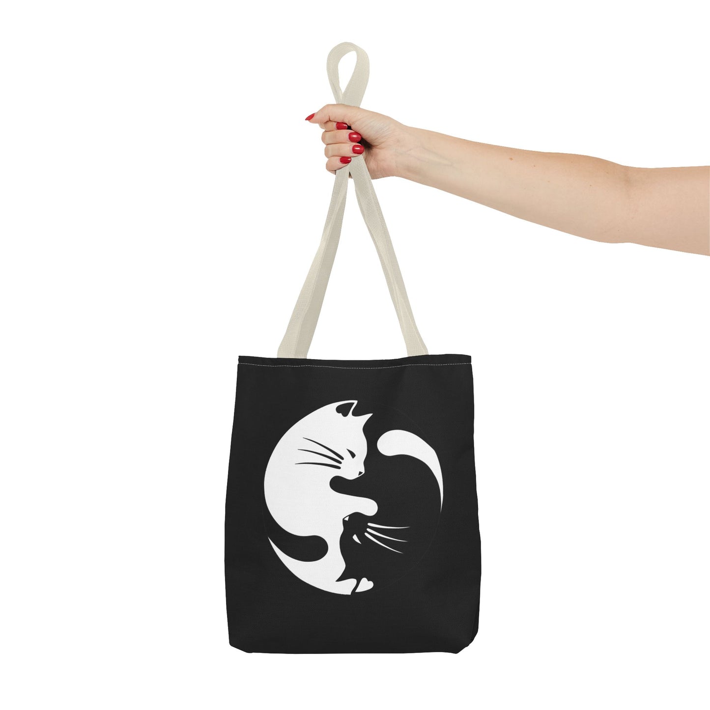 Yin Yang Kitties Tote Bag