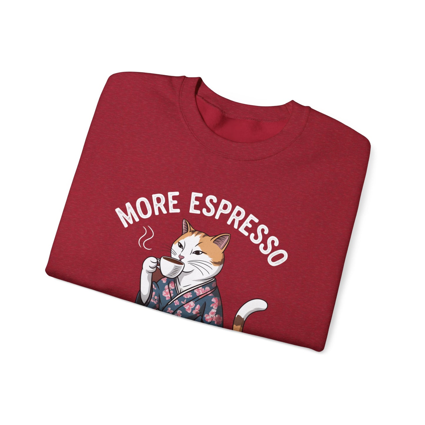 More Espresso Less Depresso Crewneck Sweatshirt
