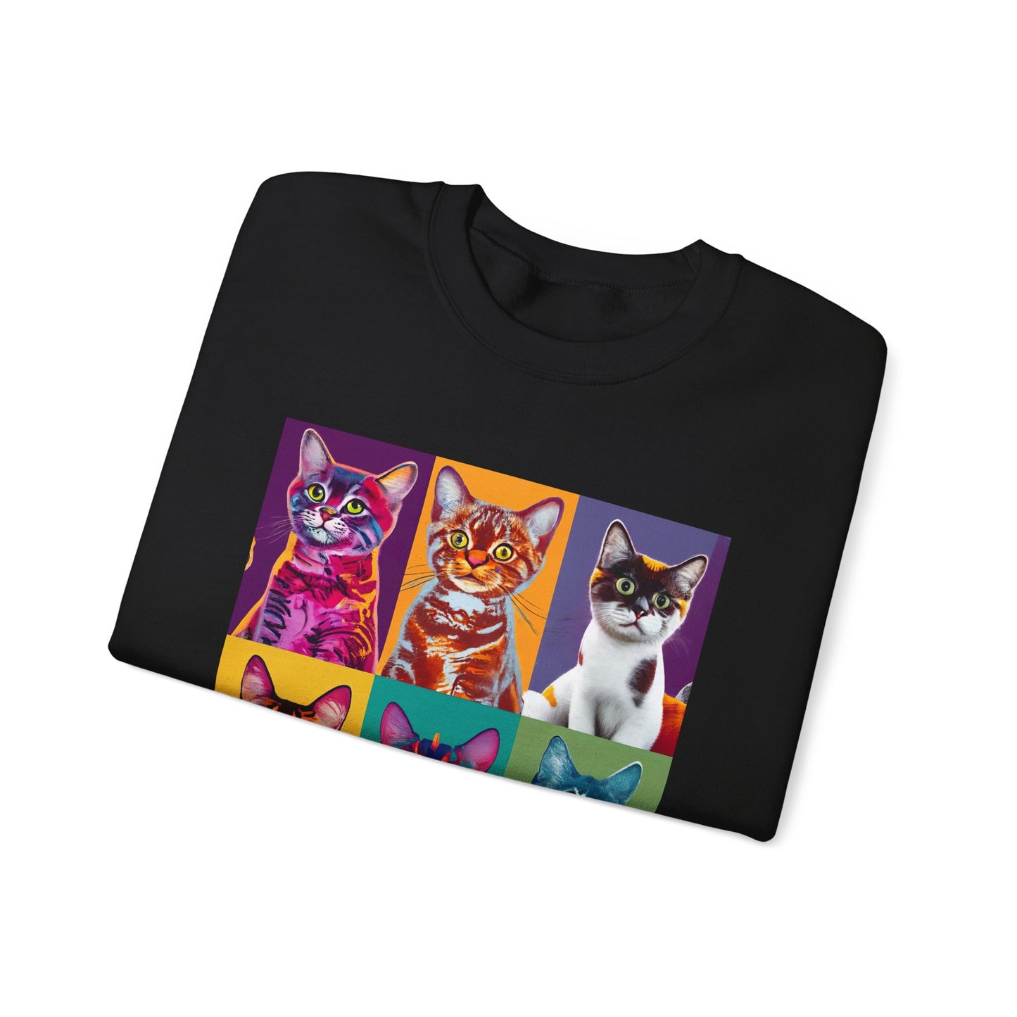 Catty Warhol Crewneck Sweatshirt