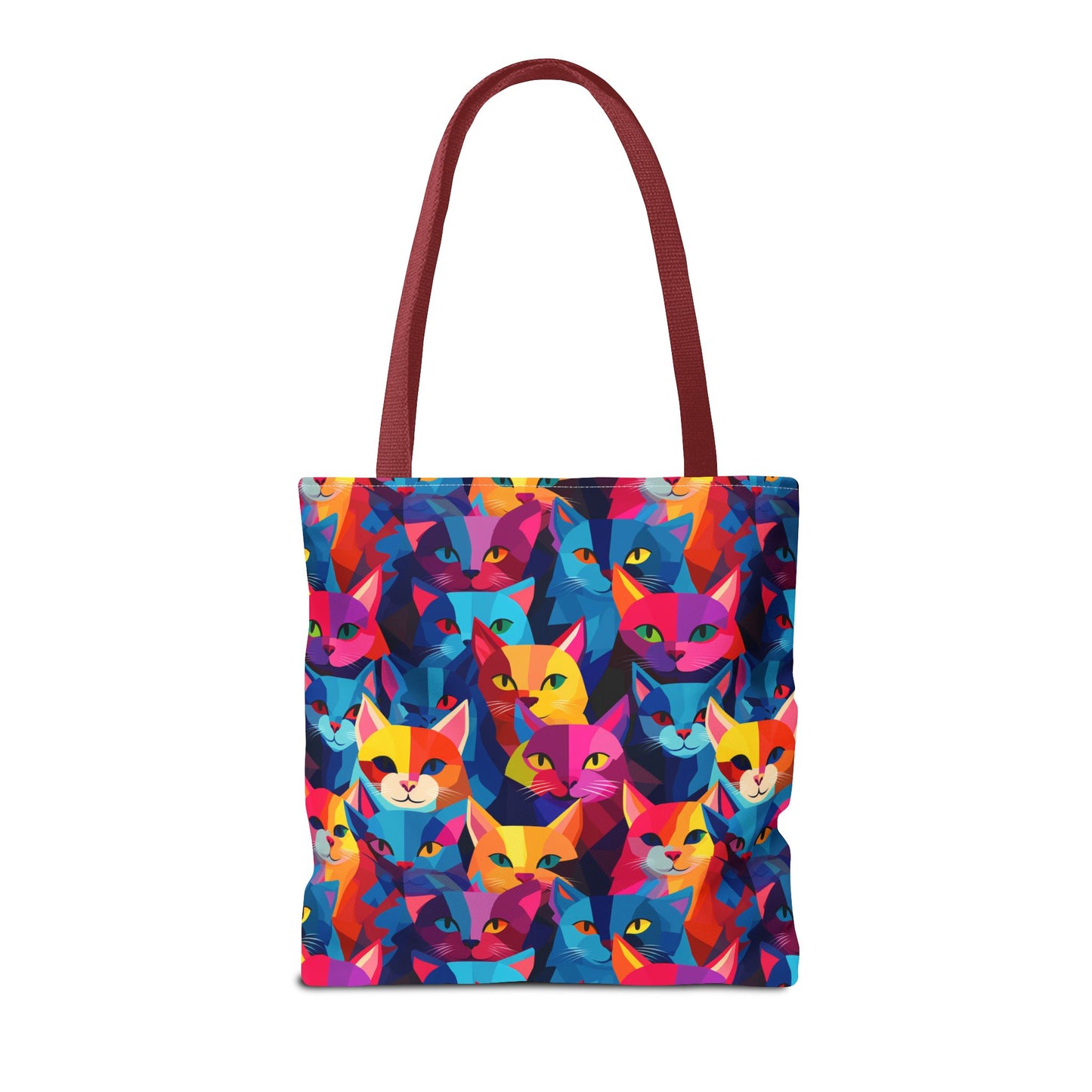 Prismatic Paws Tote Bag