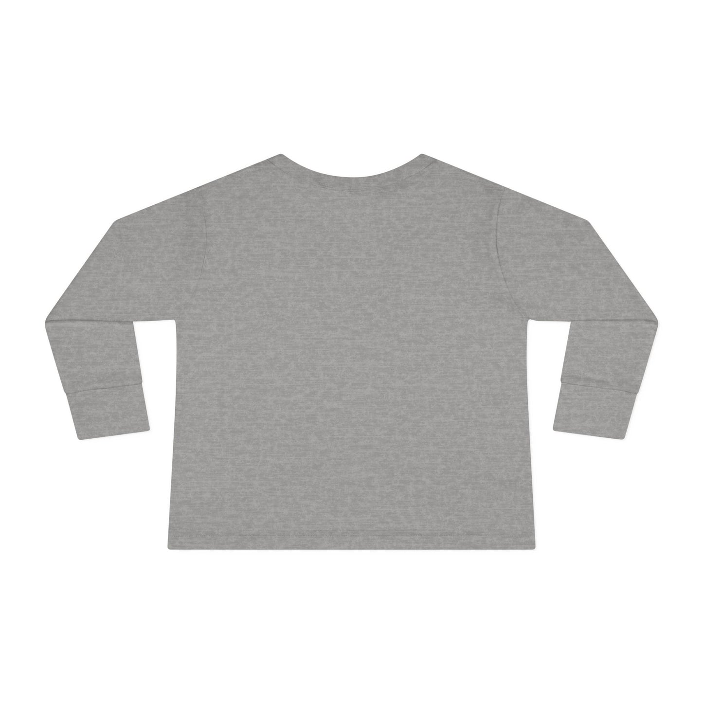 Cat Tail Love Retro Heart Toddler Long Sleeve Tee