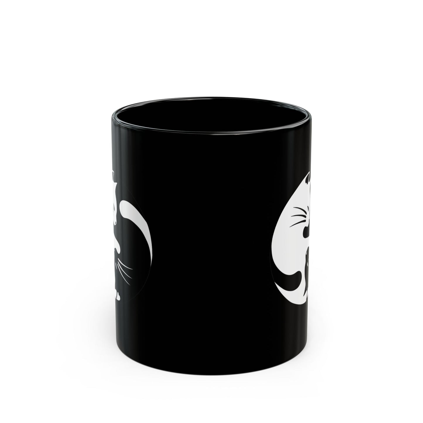 Yin Yang Kitties Coffee Mug