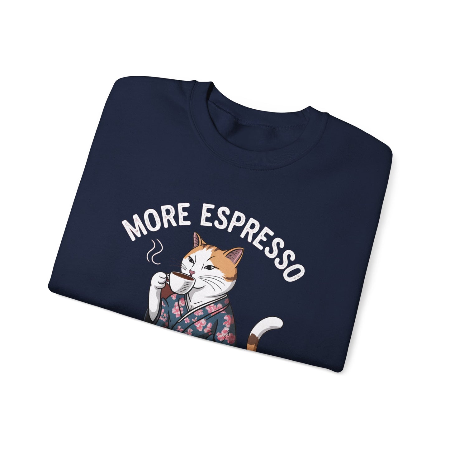 More Espresso Less Depresso Crewneck Sweatshirt