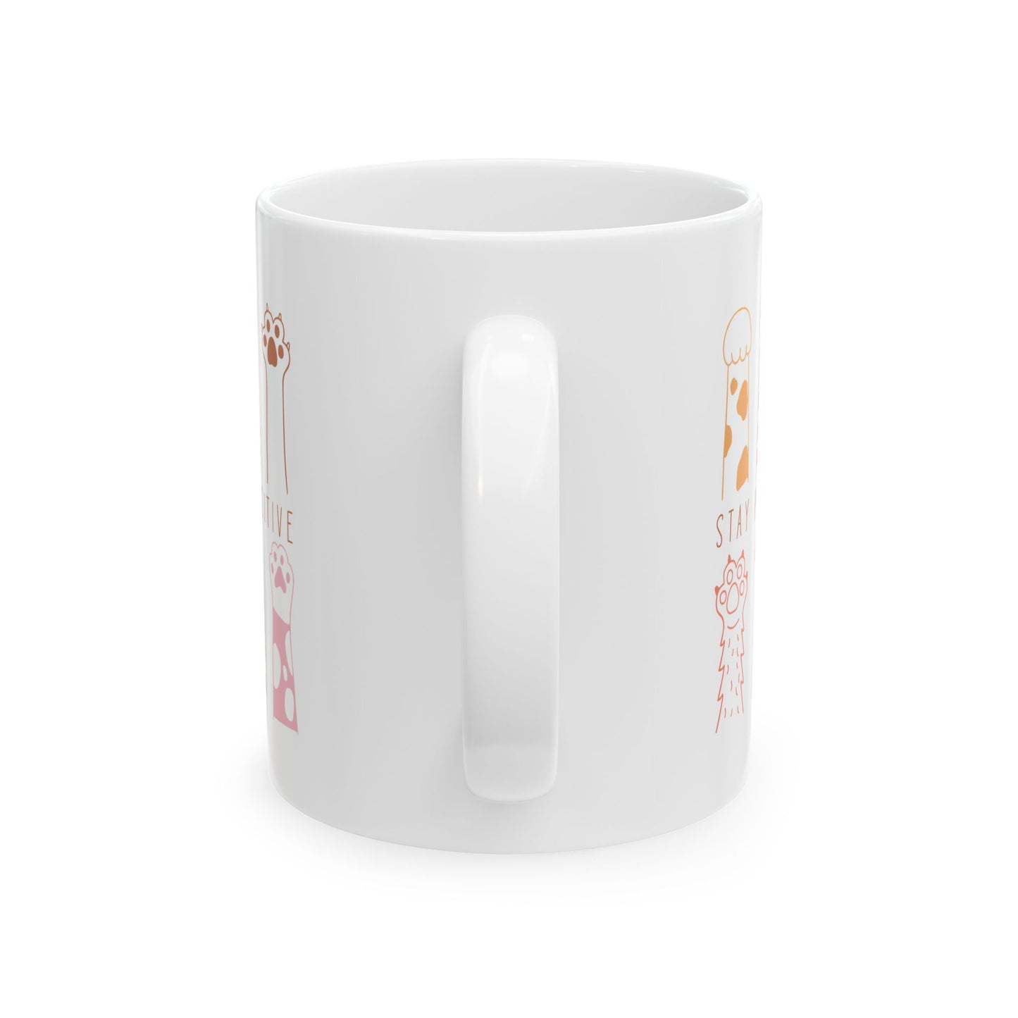 Stay Pawsitive Coffee Mug