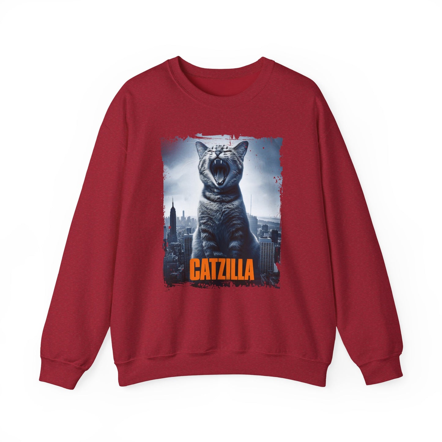Catzilla Movie Crewneck Sweatshirt