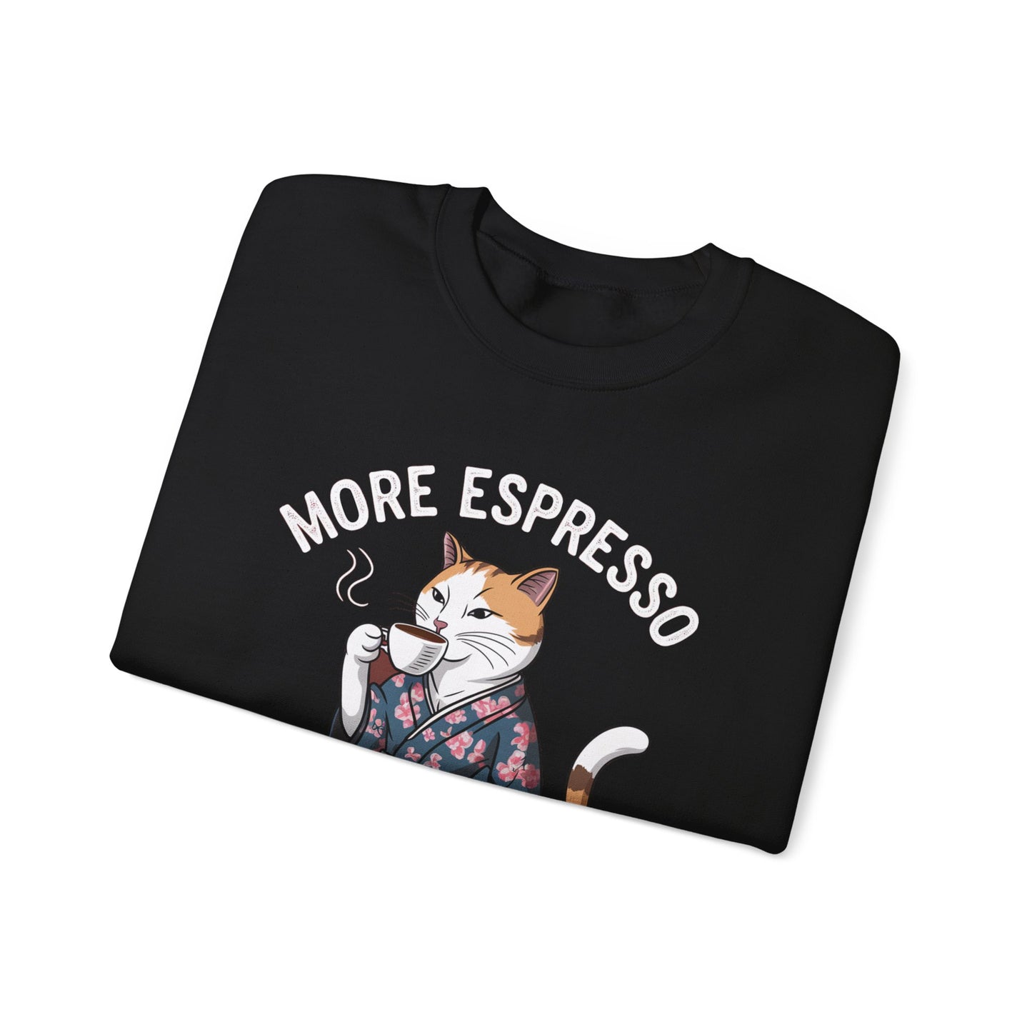 More Espresso Less Depresso Crewneck Sweatshirt