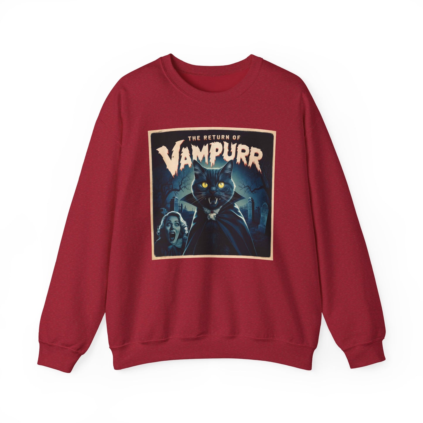The Return Of Vampurr Movie Crewneck Sweatshirt