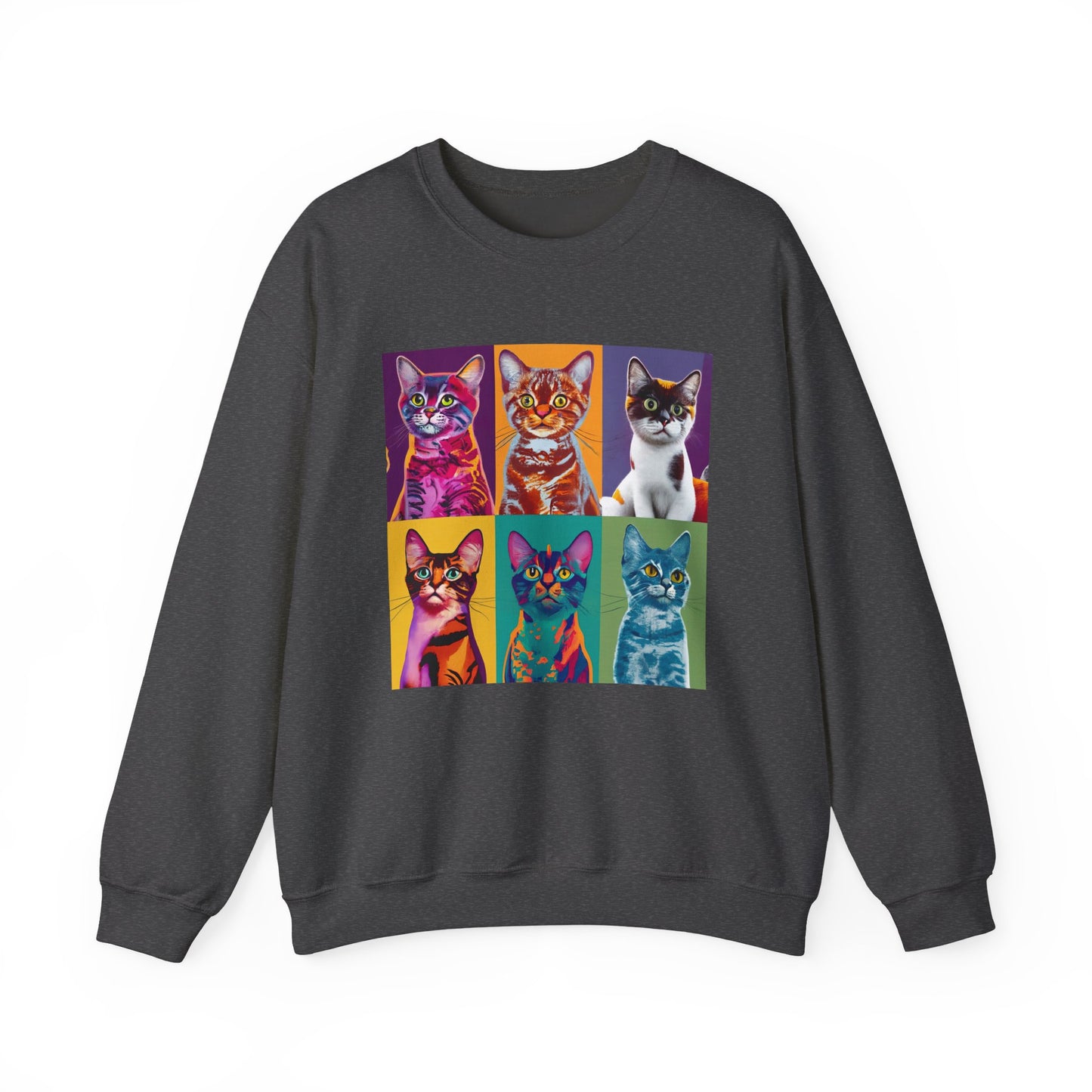 Catty Warhol Crewneck Sweatshirt