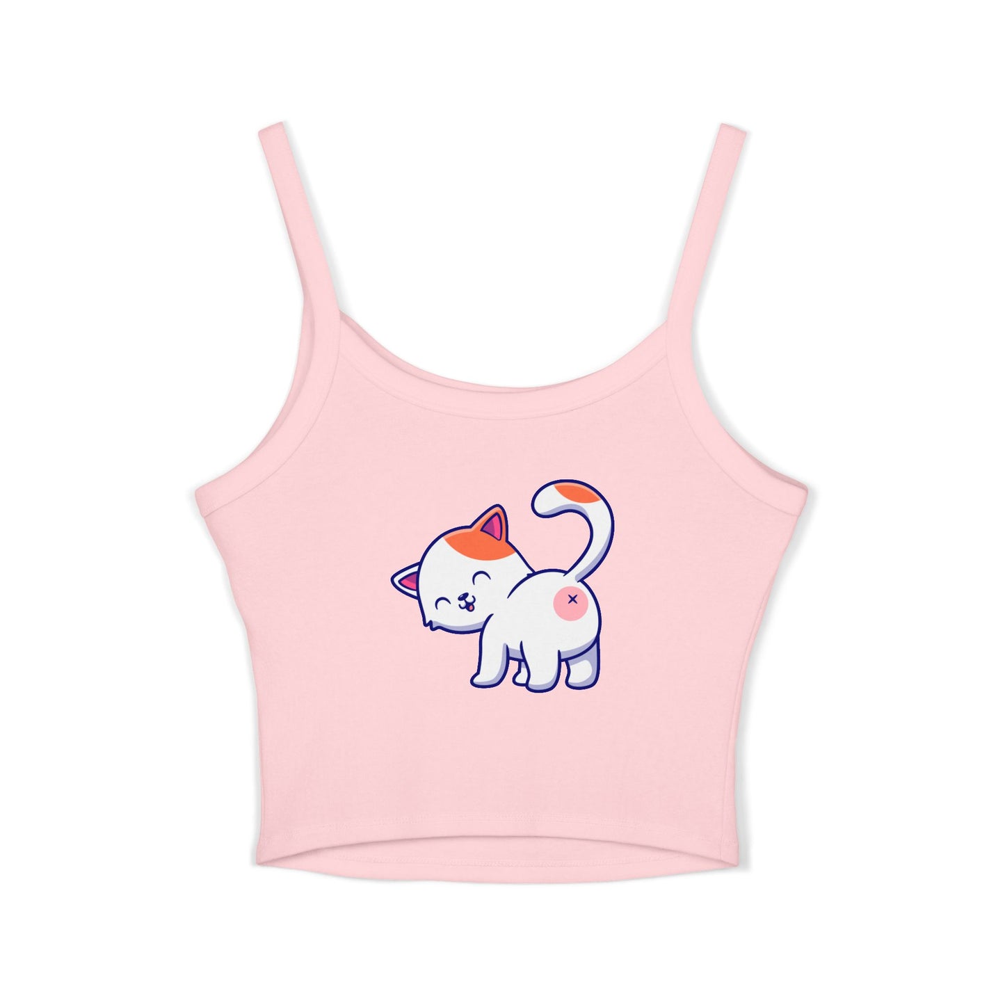 OnlyCats Cat Butt Women's Spaghetti Strap Tank Top