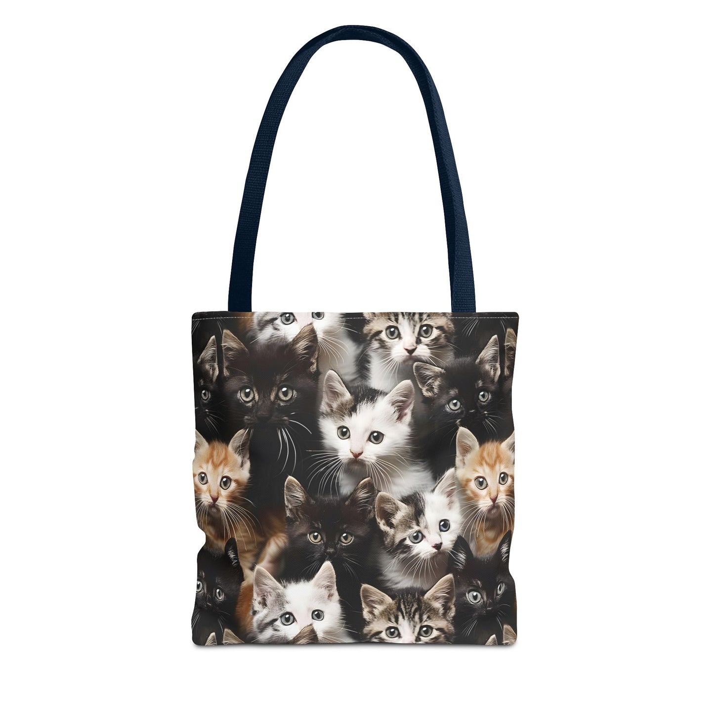 Cozy Kitten Crowd Tote Bag
