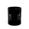 Cat Mama Black Coffee Mug