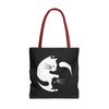 Yin Yang Kitties Tote Bag