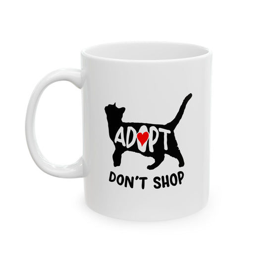 Adopt Don’t Shop Coffee Mug