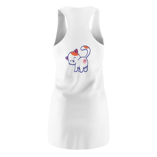OnlyCats Cat Butt Women's Racerback Dress
