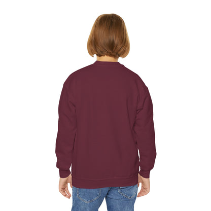 Cat Tail Love Retro Heart Youth Crewneck Sweatshirt