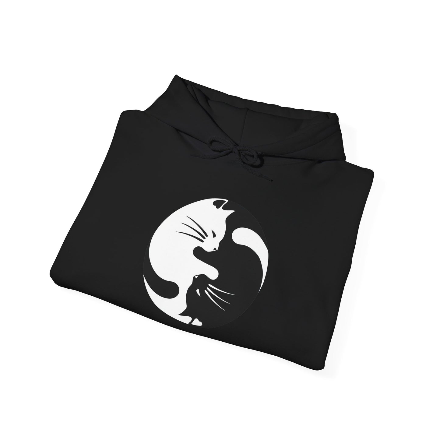 Yin Yang Kitties Hoodie Sweatshirt