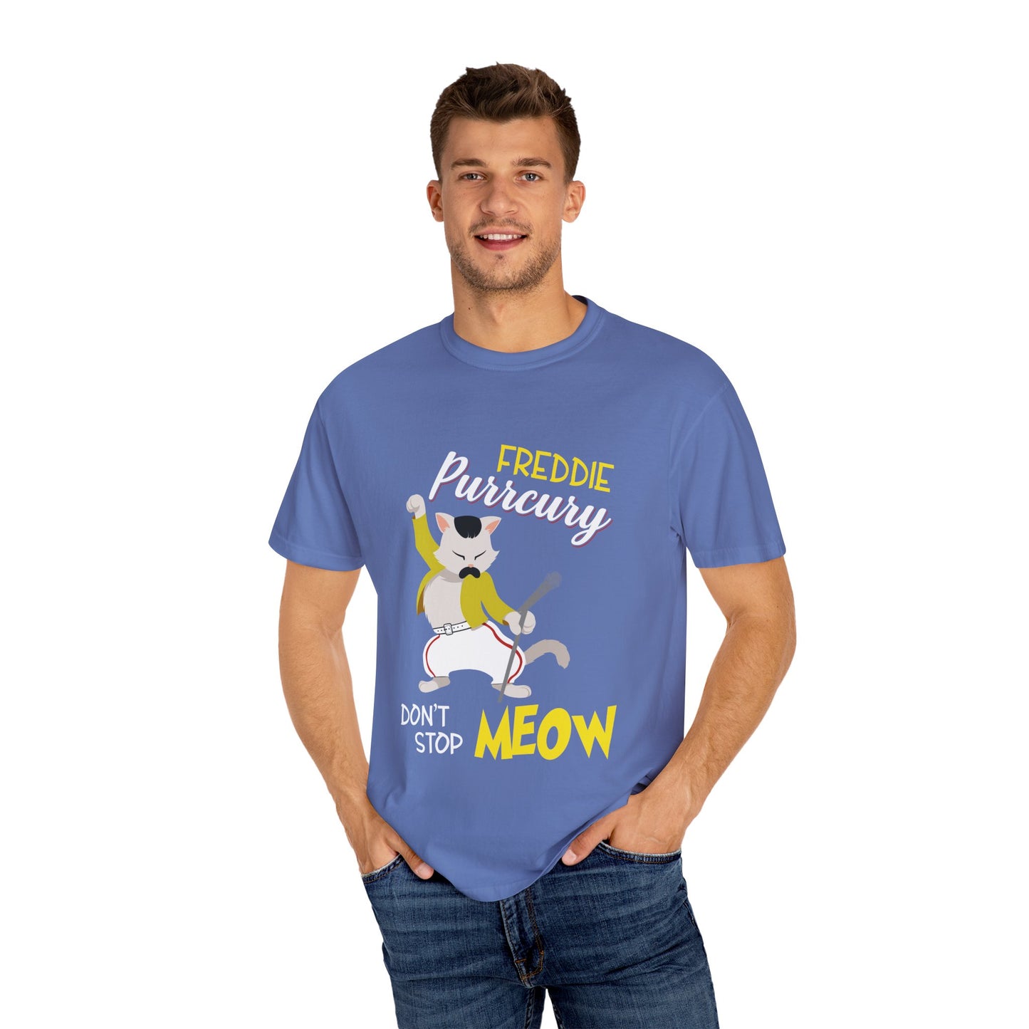 Freddie Purrcury Don’t Stop Meow T-Shirt
