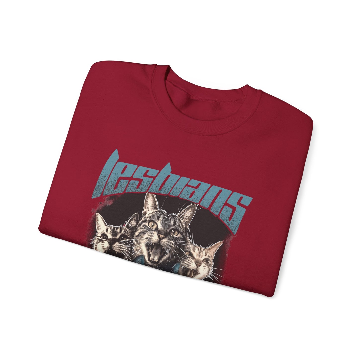 Lesbians Eat What?? Crewneck Sweatshirt