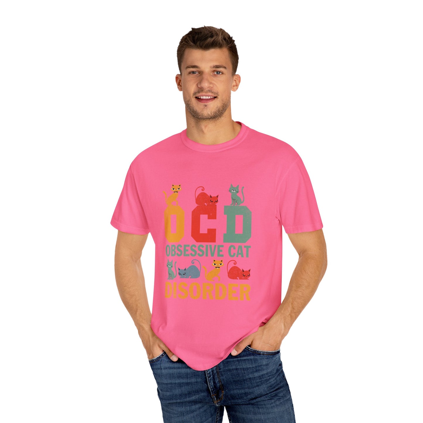 OCD Obsessive Cat Disorder T-Shirt