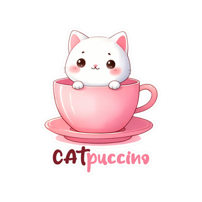 CATpuccino Vinyl Decal Sticker