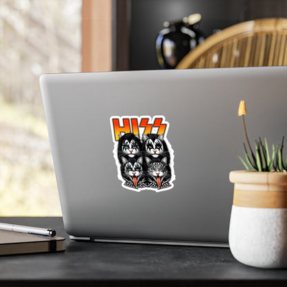 Hiss Band Vinyl Decal