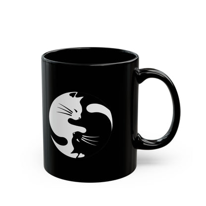 Yin Yang Kitties Coffee Mug