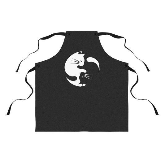 Yin Yang Kitties Apron
