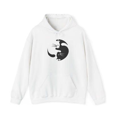 Yin Yang Kitties Hoodie Sweatshirt