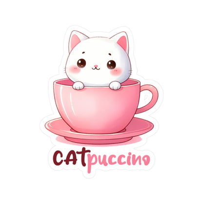 CATpuccino Vinyl Decal Sticker