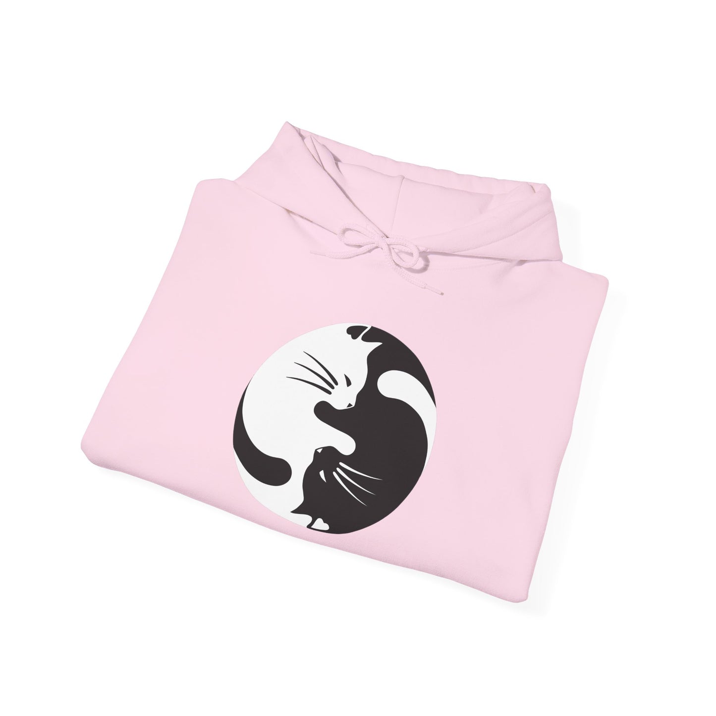 Yin Yang Kitties Hoodie Sweatshirt