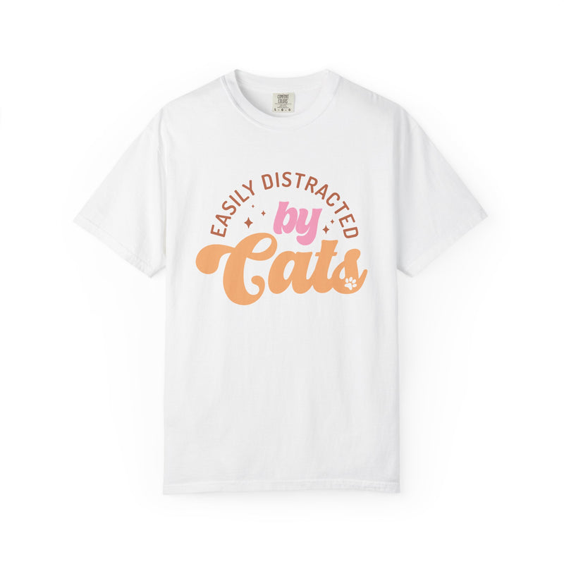 Easily Distracted By Cats T-Shirt