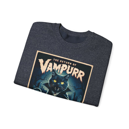 The Return Of Vampurr Movie Crewneck Sweatshirt