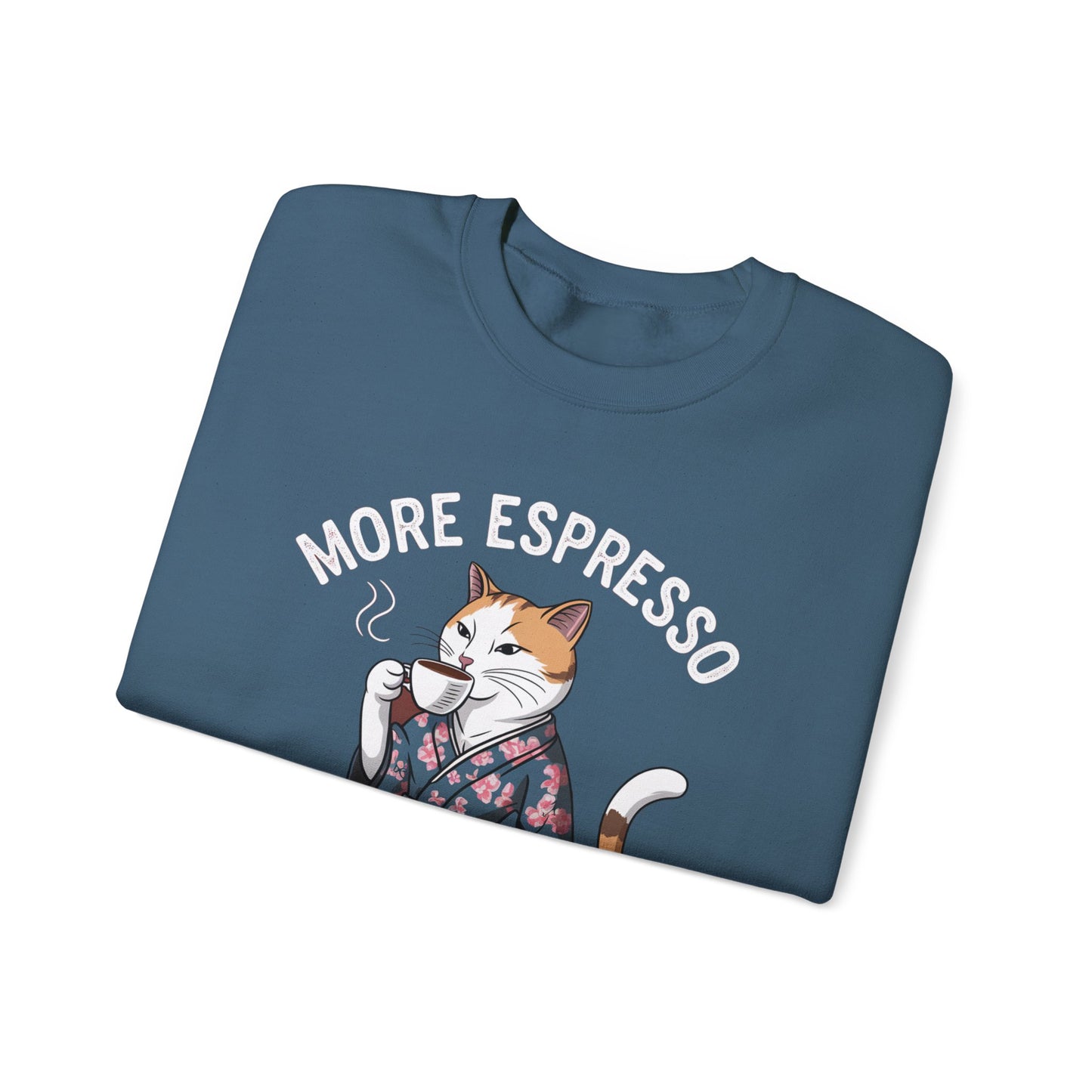 More Espresso Less Depresso Crewneck Sweatshirt