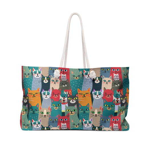 Whisker Wonderland Weekender Bag