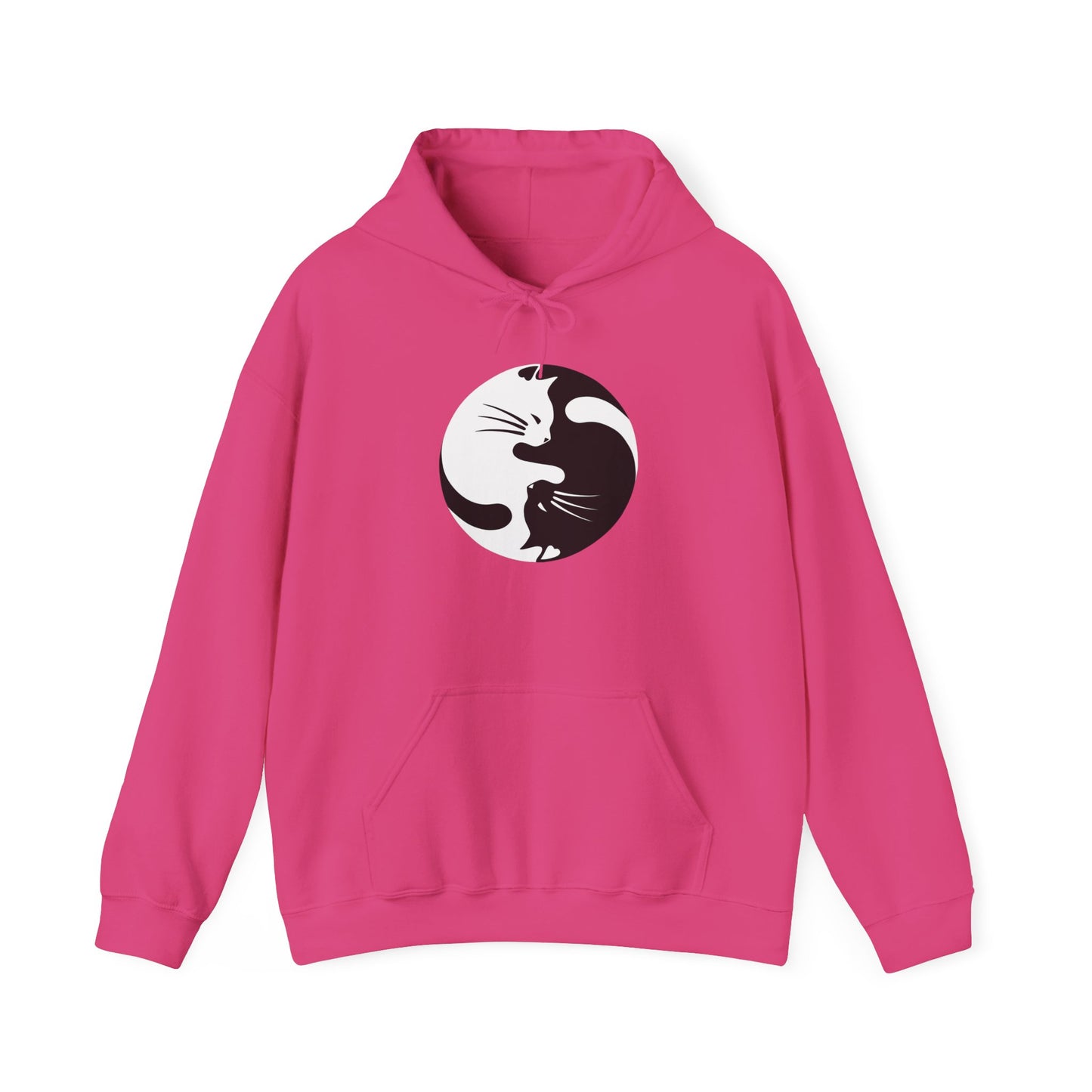 Yin Yang Kitties Hoodie Sweatshirt
